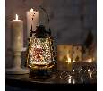 Декоративный LED-фонарь с эффектом снегопада и подсветкой Санта-Клаус USB, теплое белое свечение NEON-NIGHT 501-066