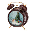 Декоративный светильник Часы с эффектом снегопада NEON-NIGHT 501-162