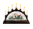 Декоративный светильник Подсвечник с эффектом снегопада NEON-NIGHT 501-164