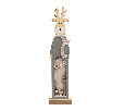 Деревянная фигурка с подсветкой Рождественский олень 11х5х47 см 504-007