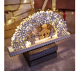 Деревянная фигурка с подсветкой Рождественская сказка 44,5x6x24 см 504-021