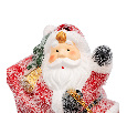 Керамическая фигурка Дед Мороз в санях 30,5х12,2х17,2 см 505-029