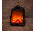 Светодиодный камин Лофт USB с эффектом живого огня 17х10х24.5 см NEON-NIGHT 511-034