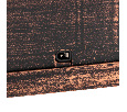 Светодиодный камин Фьюжн с эффектом живого огня 14,7x11,7x25 см, батарейки 2хС (не в комплекте) USB, бронзовый 511-038