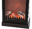 Светодиодный камин Фьюжн с эффектом живого огня 14,7x11,7x25 см, батарейки 2хС (не в комплекте) USB, черный 511-039