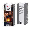Декоративный фонарь 11х11х22,5 см, черный корпус, теплый белый цвет свечения с эффектом пламени свечи NEON-NIGHT 513-066