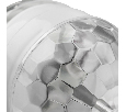 Диско-лампа светодиодная двойная Е27, подставка с цоколем Е27 в комплекте, 230 В 601-250