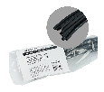 HSTG-642-100BK Термоусадочная трубка клеевая 6,4/2,0 длина 100 см., усадка 3:1, черный 39753