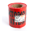 Лента сигнальная, 150мм*100 м,90mic, STEKKER красный INTP10-150-100 39916
