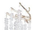 Настенный светильник (бра) Freya Mineral FR1010WL-03G