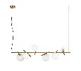 Подвесной светильник Freya Blossom FR5259PL-06BS