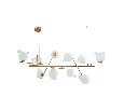 Подвесной светильник Freya Flaty  FR5374PL-10BS