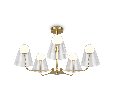 Подвесная люстра Freya Doublety FR5382PL-05BS