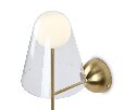 Настенный светильник (бра) Freya Doublety FR5382WL-01BS