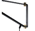 Настенный светильник (бра) Freya Twisty FR5383WL-01B