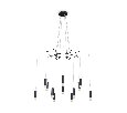 Подвесной светильник Maytoni Davida MOD035PL-12B