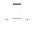Подвесной светильник Maytoni Light Reflection MOD243PL-L18BK