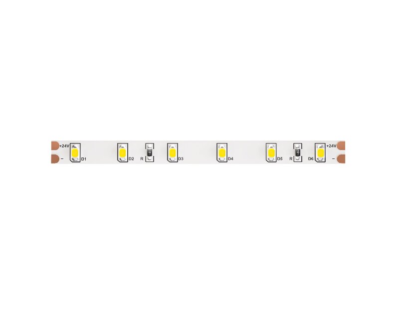 Светодиодная лента 24В 2835 4,8Вт/м 6000K 5м IP65 Technical 10141