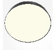 Потолочный светильник Zon 3000K 45W 120° Technical C032CL-45W3K-RD-B