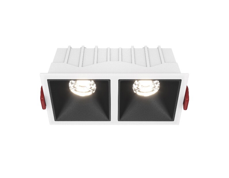 Встраиваемый светильник Alfa LED 4000K 2x10Вт 36° Dim Triac Technical DL043-02-10W4K-D-SQ-WB