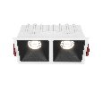 Встраиваемый светильник Alfa LED 4000K 2x10Вт 36° Technical DL043-02-10W4K-SQ-WB
