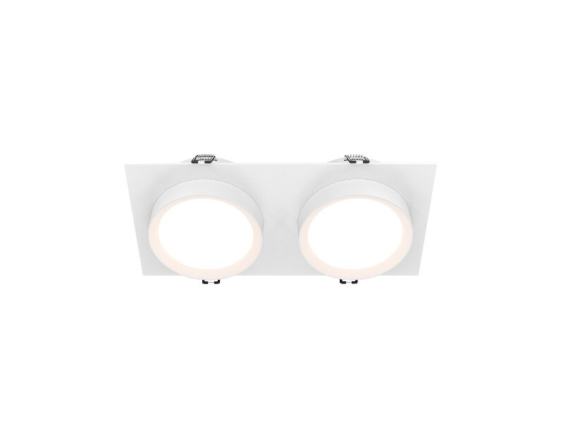 Встраиваемый светильник Hoop GX53 2x15W Technical DL086-02-GX53-SQ-W