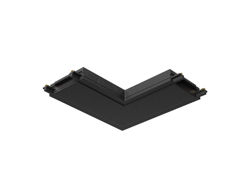 Конектор питания угловой Radity черный Technical TRA084CL-11B