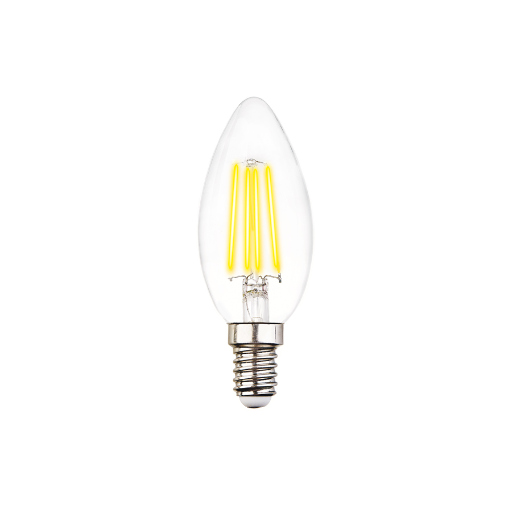 Филаментная светодиодная лампа C37 Ambrella Light 202115