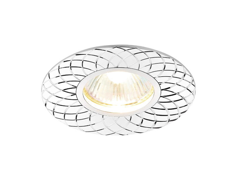 Круглый встраиваемый точечный светильник MR16 Ambrella Light A815 AL