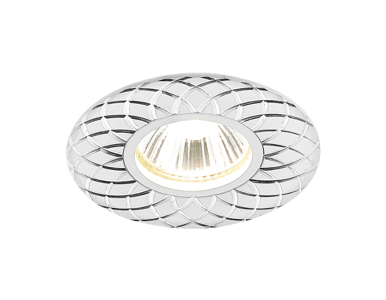 Круглый встраиваемый точечный светильник MR16 Ambrella Light A815 W