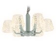 Подвесная светодиодная люстра с пультом Ambrella Light AK4011