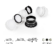 Корпус светильника встраиваемый для насадок D60mm Ambrella Light C6512
