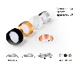 Корпус светильника встраиваемый для насадок D60mm Ambrella Light C6520