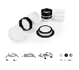 Корпус светильника встраиваемый для насадок D60mm Ambrella Light C6521