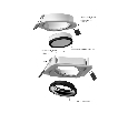 Корпус светильника встраиваемый поворотный для насадок D70mm Ambrella Light C7652