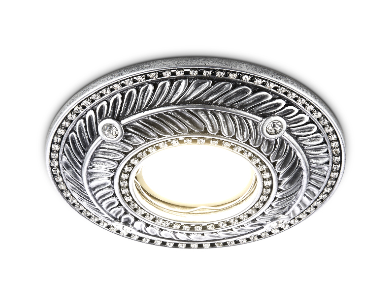 Встраиваемый точечный светильник MR16 из гипса Ambrella Light D4468 SL