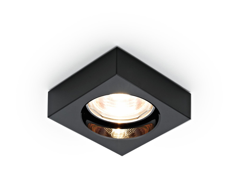 Встраиваемый точечный светильник MR16 Ambrella Light D9171 BK