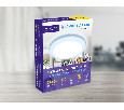 Встраиваемый cветодиодный светильник с регулируемым крепежом и подсветкой Ambrella Light DCR313