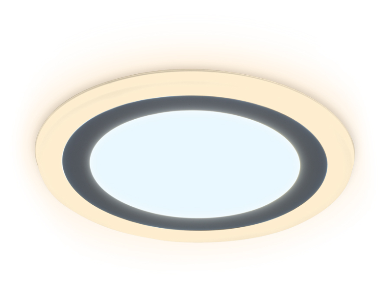 Встраиваемый cветодиодный светильник с подсветкой Ambrella Light DCR370