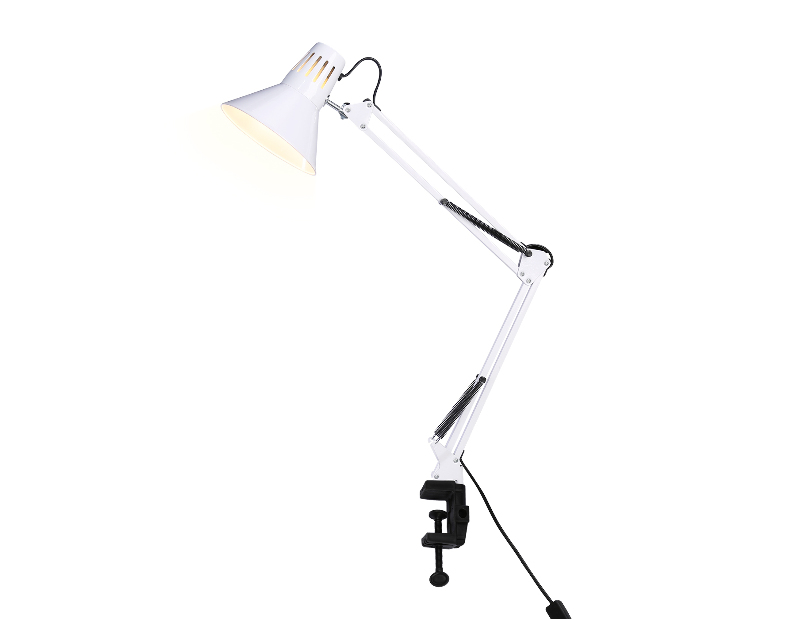 Настольная лампа со сменной лампой E27 на струбцине Ambrella Light DE7719