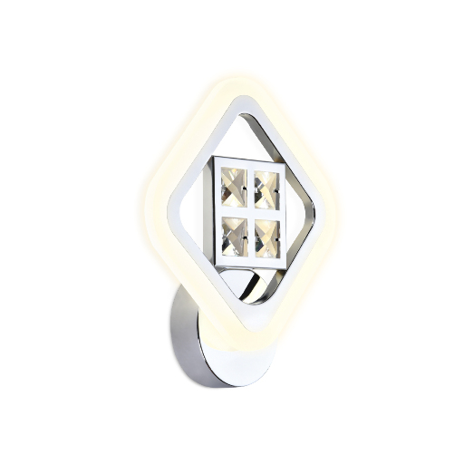 Настенный светодиодный светильник с хрусталем Ambrella Light FA285
