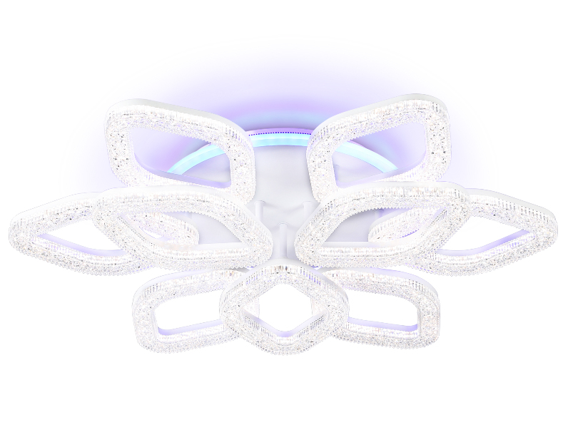 Потолочный светодиодный светильник с RGB подсветкой и пультом Ambrella Light FA3929
