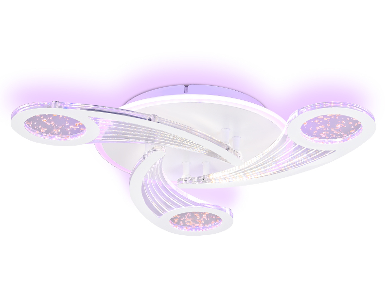 Потолочный светодиодный светильник с пультом Ambrella Light FA4475