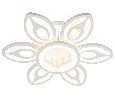 Потолочный светодиодный светильник с пультом Ambrella Light FA462