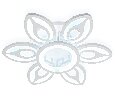 Потолочный светодиодный светильник с пультом Ambrella Light FA462