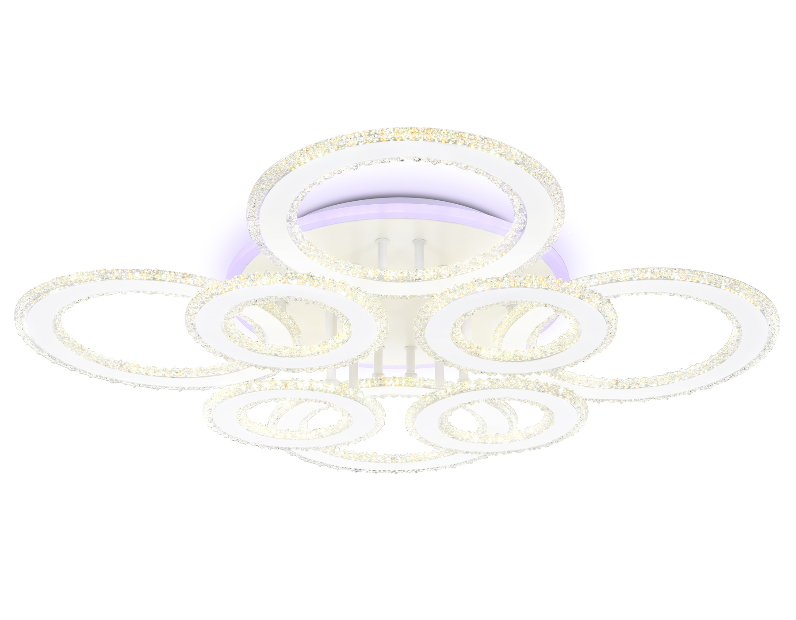 Управляемый потолочный светодиодный светильник Ambrella Light FA8854