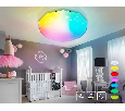 Светодиодный светильник c подсветкой RGB Ambrella Light FF418