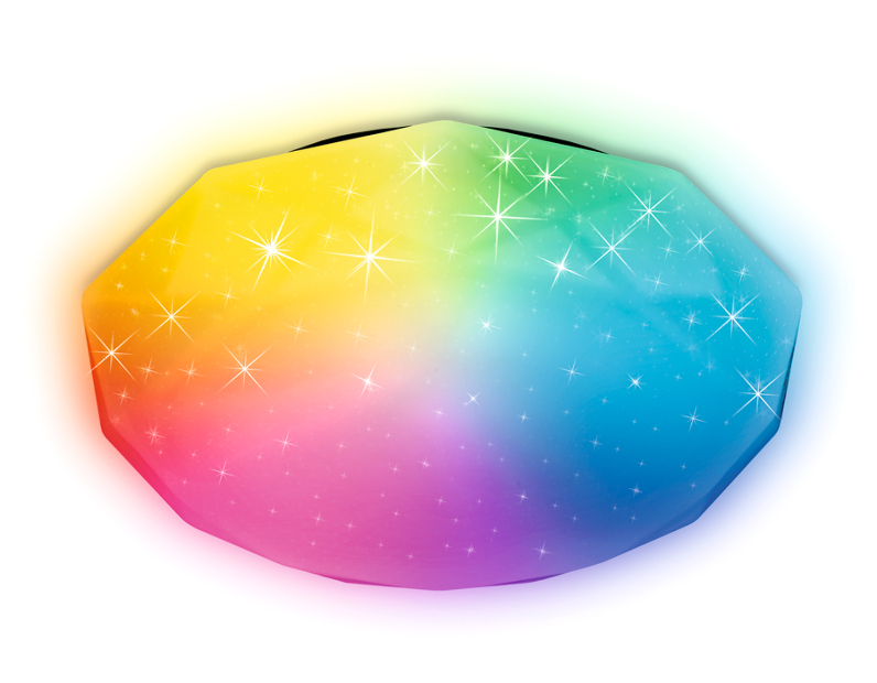 Светодиодный светильник c подсветкой RGB Ambrella Light FF418