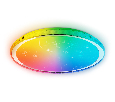 Светодиодный светильник c подсветкой RGB Ambrella Light FF502
