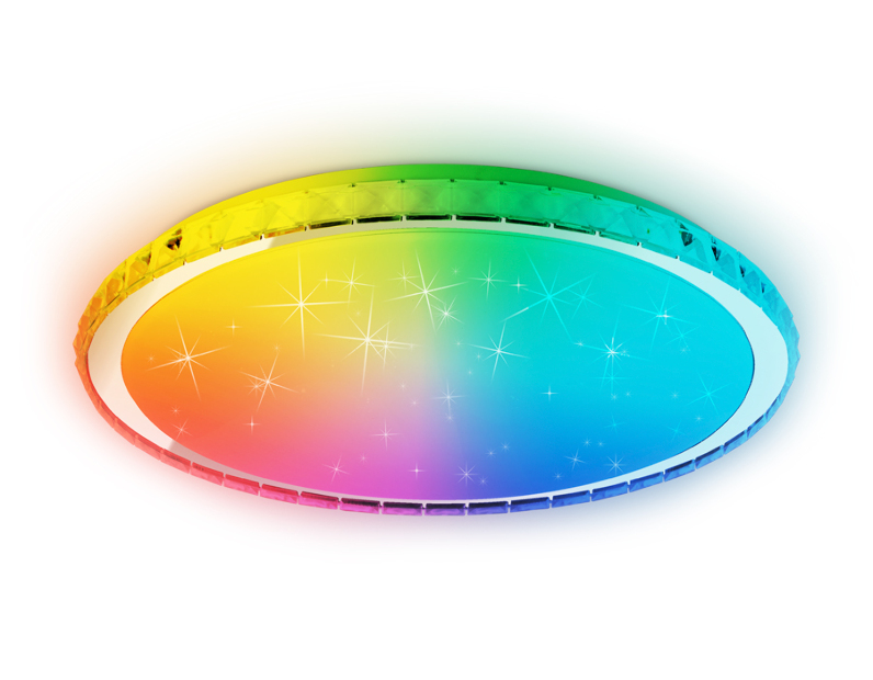 Светодиодный светильник c подсветкой RGB Ambrella Light FF502